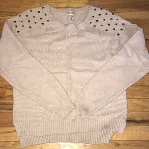 EUC Route 66 studded sweater size small